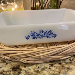 Fire King Cornflowers